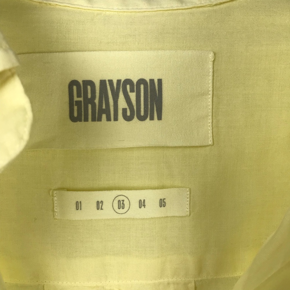 Grayson “The Hero” button down Tissue cotton - Picture 5 of 7